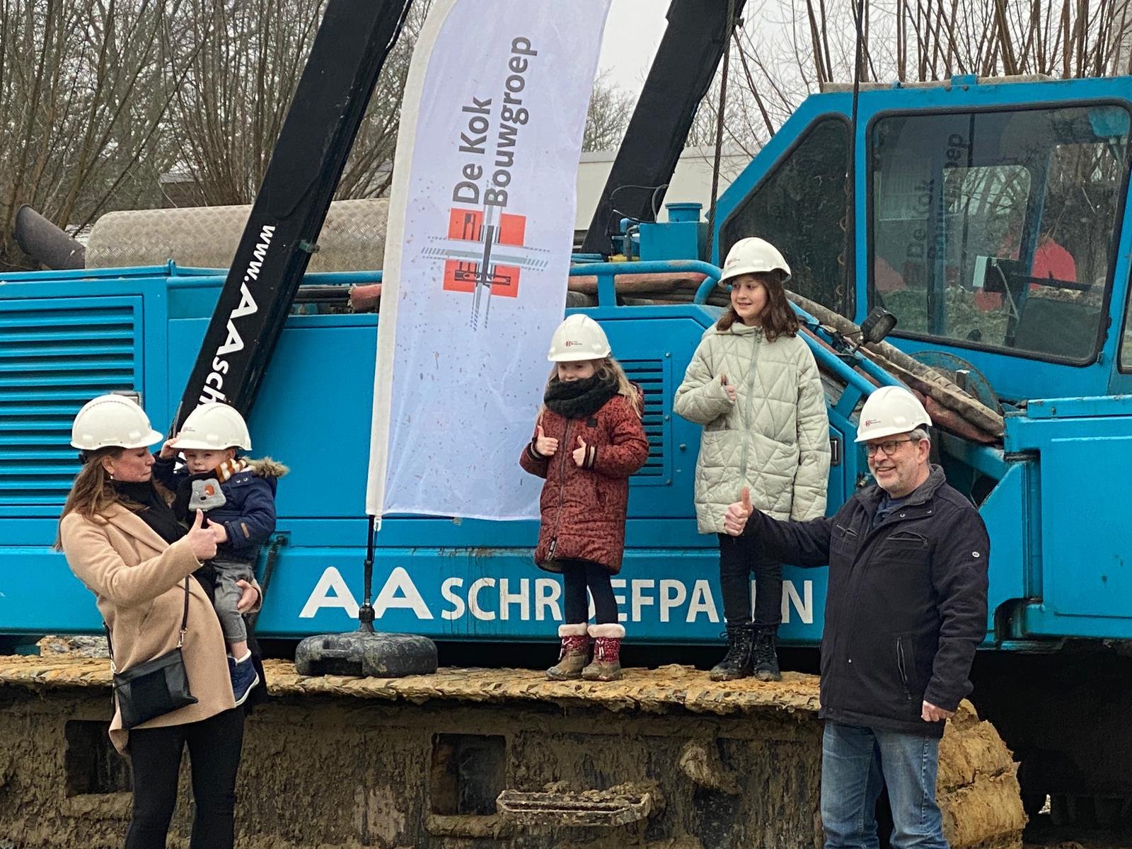 boren eerste paal
